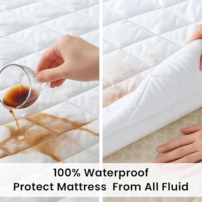COTTONPASSION Washable Underpads Twin XL Size 39'' x 80'' - Waterproof Reusable Heavy Absorbency Incontinence Bed Pads with Straps - Bedwetting Mattress Protector for Adults, Kids, Elderly and Pets