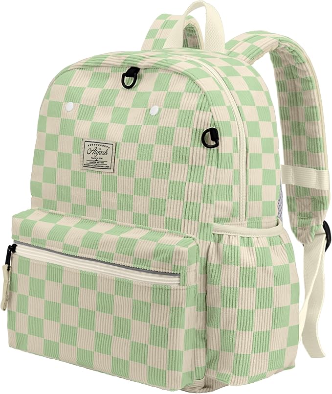 Corduroy Kids Backpack for Boys 6-10: Boys Backpacks for Elementary Kindergarten 15” H Fit Folder