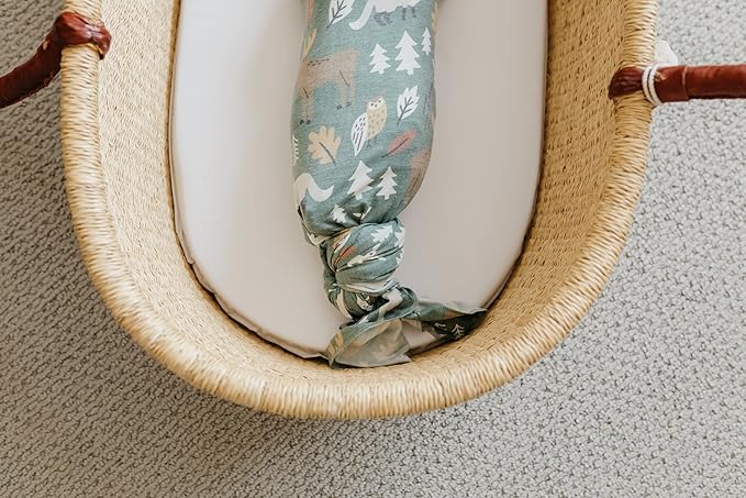 Copper Pearl Large Premium Knit Baby Swaddle Receiving Blanket Atwood