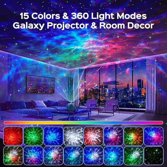 Bedroom Decor Boy Gift Lava Lamp Room Decor 15 White Noise Sound Machine for Kids Night Light Bluetooth Projector Nebula Projector Sunset Lamp Led Cloud Lights for Bedroom