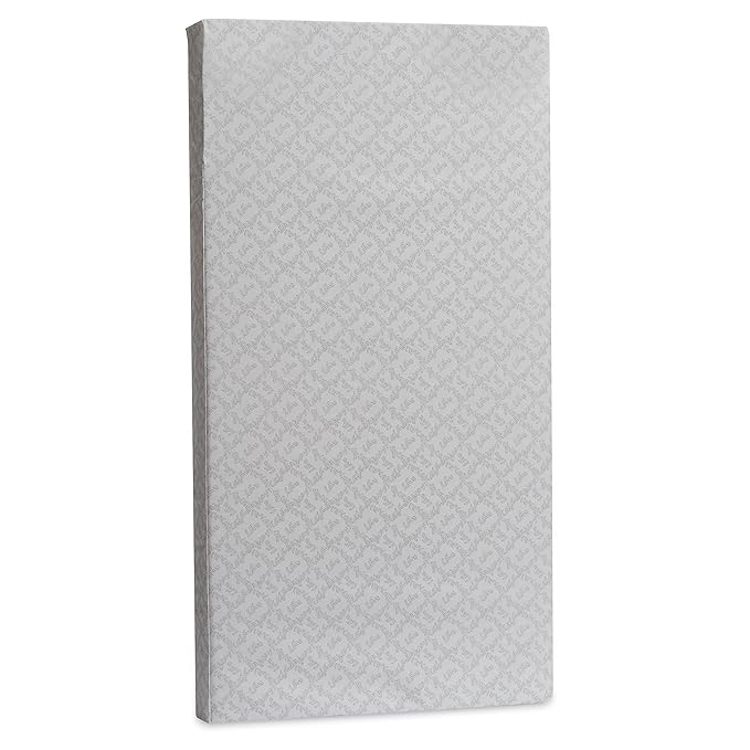 Sealy Baby Butterfly Crib Mattress plus Toddler Bed Fit, Premium American Foam, Washable Easy to Clean Zip Off Cover, GREENGUARD Gold Certified, Safety & Quality Tested, Made in USA, 52"X28"