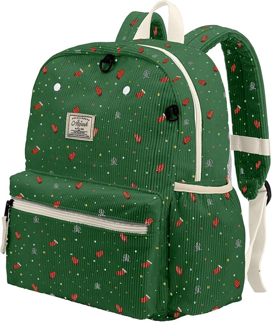 atgark Corduroy Toddler Backpack for Girls 2-5: Preschool Backpack for Girls