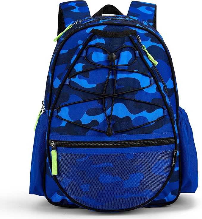 Choco Mocha Kids Tennis Bag Kids Tennis Backpack Youth & Junior Tennis Bag 16 Inch