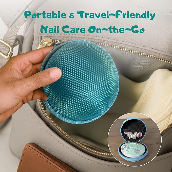 Electric Baby Nail Trimmer & Baby Nail File, Safe and Quiet Baby Nail Clippers with 6 Grinding Heads, Baby Nail Grooming Kit for Newborn, Infant, Toddler & Adult.