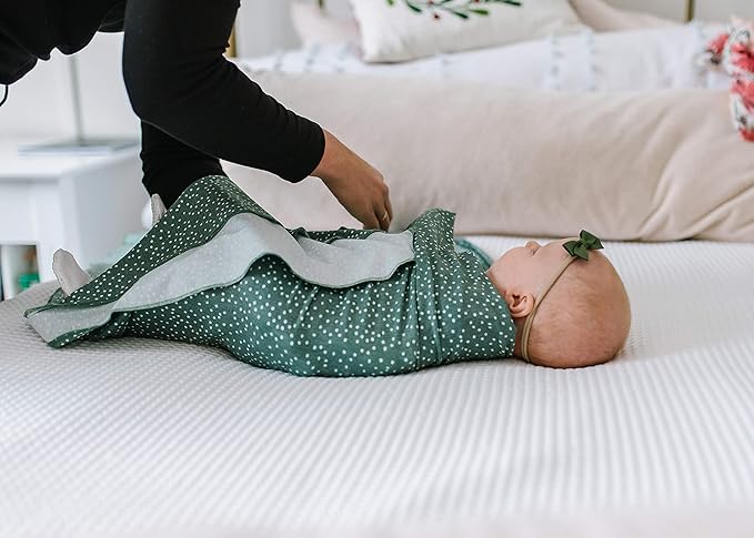 Copper Pearl Baby Swaddle Blanket - Premium Knit Baby Blanket, Large Soft Stretchy Receiving Blankets for Baby Boy and Girl, Swaddles for Newborn, Infant, and Toddler (Juniper)