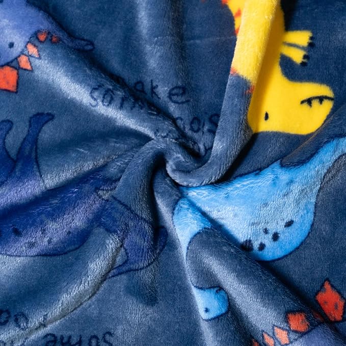 Toddler Robes Cute Pattern Bathrobe Unisex Kids Robe Baby Flannel Hoodie Pajamas Sleepwear