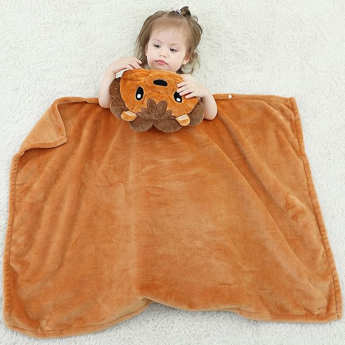 Wearable Blanket Hoodie for Kids Toddlers Hooded Towels Soft Cozy Wearable Throw Blanket Hoodie for Boys Girls