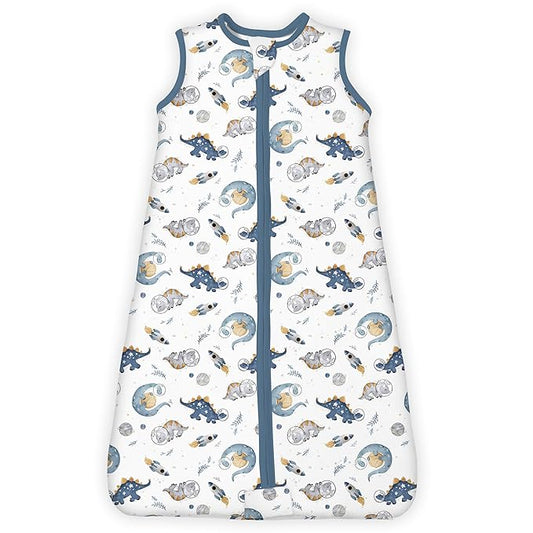 Toddler Sleep Sack 2t-3t-4t, 1.0 TOG Sleep Sack with Sleeveless, Cozy Premium Baby Wearable Blanket with 2-way Safe Zipper All Season Sleeping Bags, 1-pack