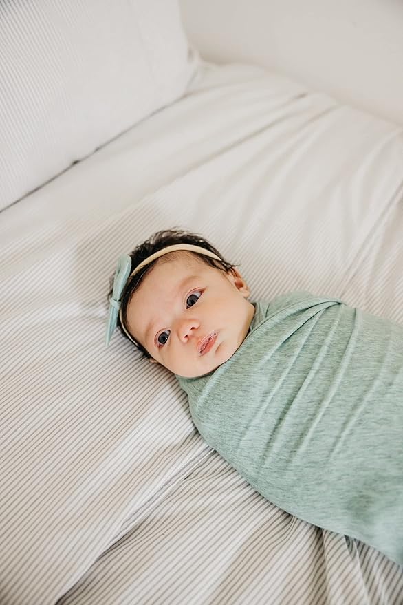 Copper Pearl Baby Swaddle Blanket - Premium Knit Baby Blanket, Large Soft Stretchy Receiving Blankets for Baby Boy and Girl, Swaddles for Newborn, Infant, and Toddler (Emerson)