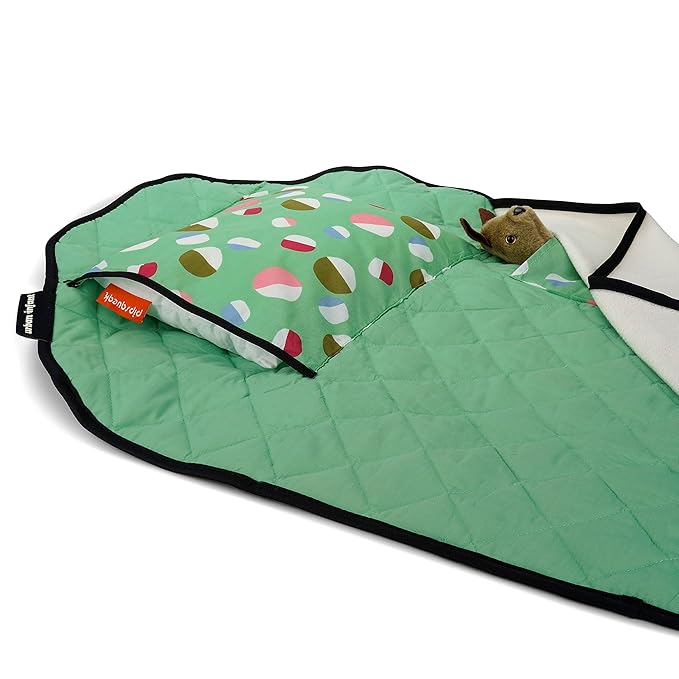 Tot Cot Kids Nap Mat - Toddler Preschool Daycare Bedding Cover with Blanket and Pillow - Ages 2 Yrs to 5 Yrs