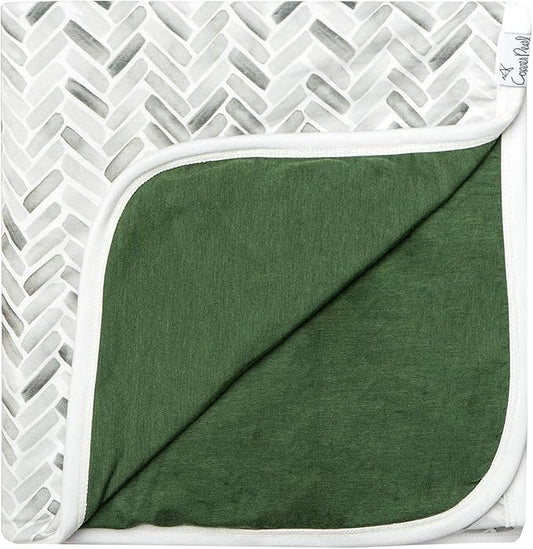 Copper Pearl Alta Three-Layer Baby Blanket: Soft, Breathable Quilts for Boys and Girls | Cozy Toddler Blanket | 46x46 Premium Polyester/Rayon