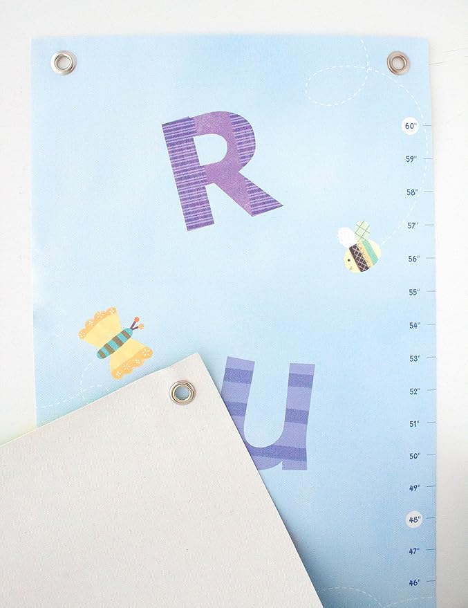 Personalized Growth Chart for Kids, Floral - I See Me!