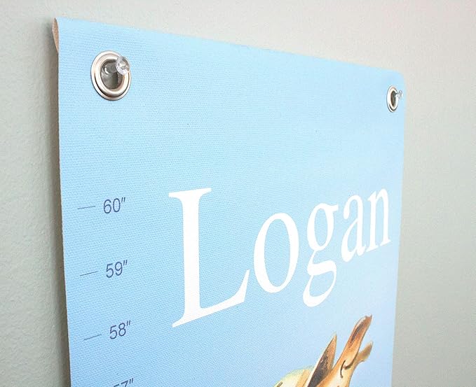 Personalized Growth Chart for Kids, Giraffe - I See Me!