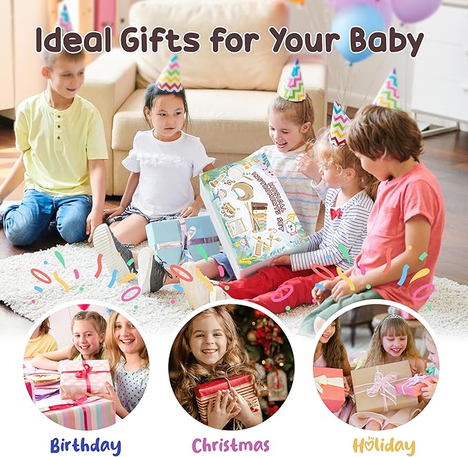 Toddler Musical Instruments-Musical Toys Montessori Wooden Toys for Toddlers 1-3 , Baby Musical Instruments with Modern Boho Xylophone Toddler Toys Birthday Gifts for Kids Preschool Educational 3+