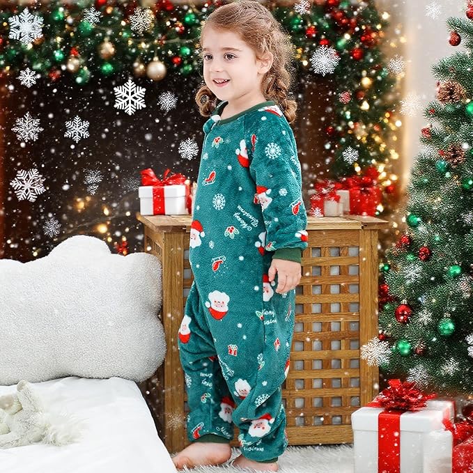 MICHLEY Toddler Flannel Sleeping Sack with Feet,Long Sleeve Baby Sleeping Bag 3-Way Zipper Super Warm Wearable Blankets