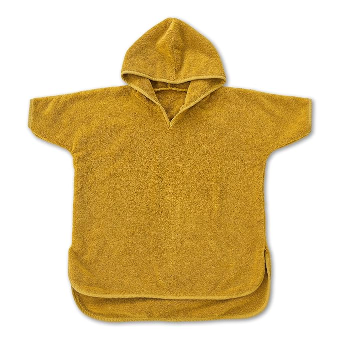 Natemia Hooded Towel Poncho – 100% Organic Cotton - Kids & Toddler Beach Towel with Hood - Oeko-Tex and GOTS Certified - Gentle on Sensitive Skin - Cozy Swim & Bath Towel for Boys, Girls