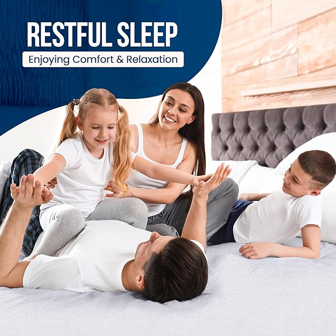 Utopia Bedding Waterproof Mattress Protector Twin XL Size 2 Pack, Premium 200 GSM Terry Mattress Cover, Soft & Breathable Bed Cover, Fitted Sheet Style with Stretchable Deep Pockets 15" (White)