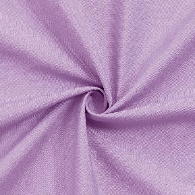 Wowelife Toddler Bedding Set, 4 Piece Toddler Bedding Soft and Breathable Crib Bedding Set, Includes Quilted Comforter, Flat Top Sheet, Fitted Sheet, Envelope Pillow Case for Boys and Girls, Purple