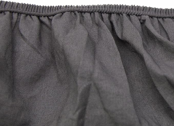 FLXXIE 4 Pieces Toddler Bedding Set, Soft and Breathable Microfiber Crib Sheet Set, Includes Quilted Comforter, Flat Top Sheet, Fitted Sheet, Envelope Pillow Case for Boys and Girls, Dark Grey