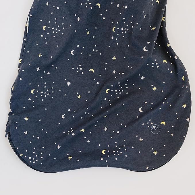 Ecolino Organic Cotton Baby Sleep Sack - 2-Way Zipper Baby Wearable Blanket - Toddler Sleeping Bag Sack - 18-36 Months - Milky Way