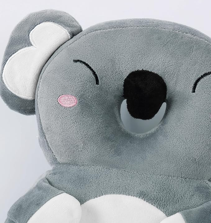 Feidoog Baby Head Protector Cushion Backpack with 3 Knee Pads for Walking & Crawling,Koala