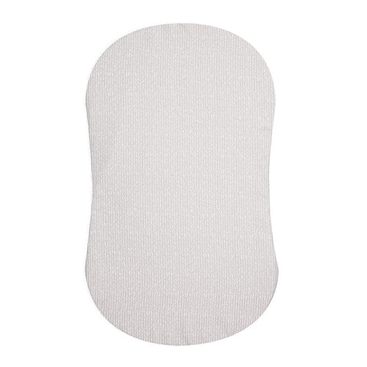 HALO BassiNest Fitted Sheet – 100% Cotton, Soft and Breathable Bassinet Sheet for Babies, 30” x 16” Pre-Shrunk Sheet Herringbone