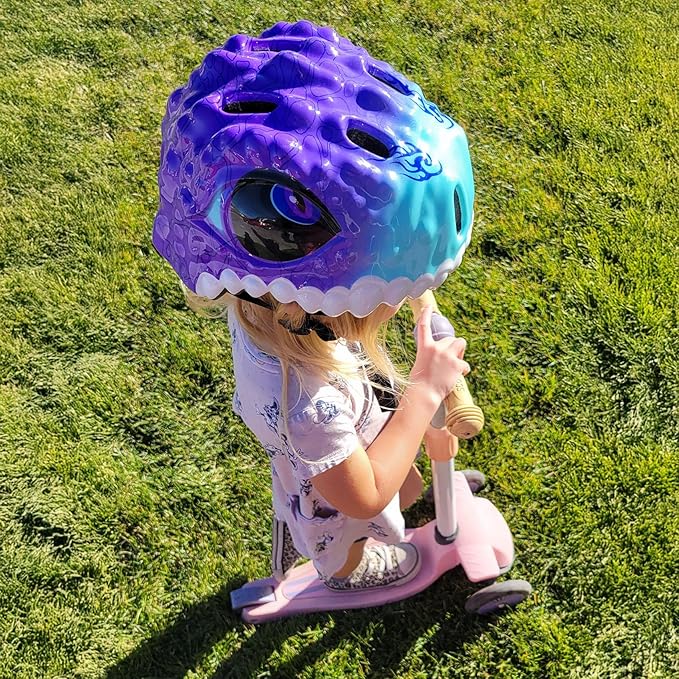 Toddler Kids Bike Helmet,3D Dinosaur Helmets for Boys Girls Infant/Baby to Children 1/2/3/4/5/6/7/8 Years Old Lightweight Adjustable Multi-Sports Bicycle Scooter Skateboard Skating Cycling