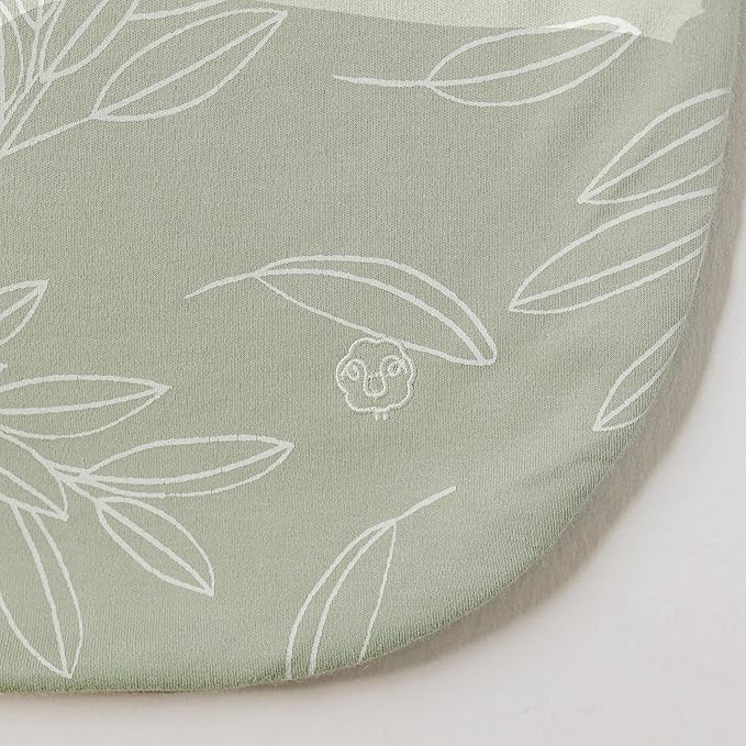 Woolino Merino Wool and Organic Cotton Baby Sleeping Bag - 4 Season Classic Sleep Sack - Two-Way Zipper Sleeping Bag for Baby and Toddler - 18-36 Months - Sage