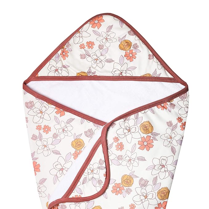 Copper Pearl Hooded Bath Towels Premium Knit/Terry Cloth Baby Towels with Hood, Pockets, and Cool Designs - Great to Gift and Make Bath Time Fun - Baby Bath Towel, Ferra