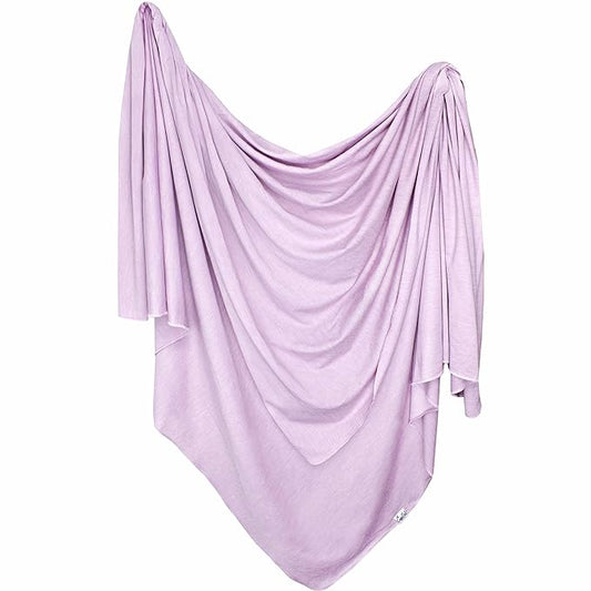 Copper Pearl Baby Swaddle Blanket - Premium Knit Baby Blanket, Large Soft Stretchy Receiving Blankets for Baby Boy and Girl, Swaddles for Newborn, Infant, and Toddler (Lily)
