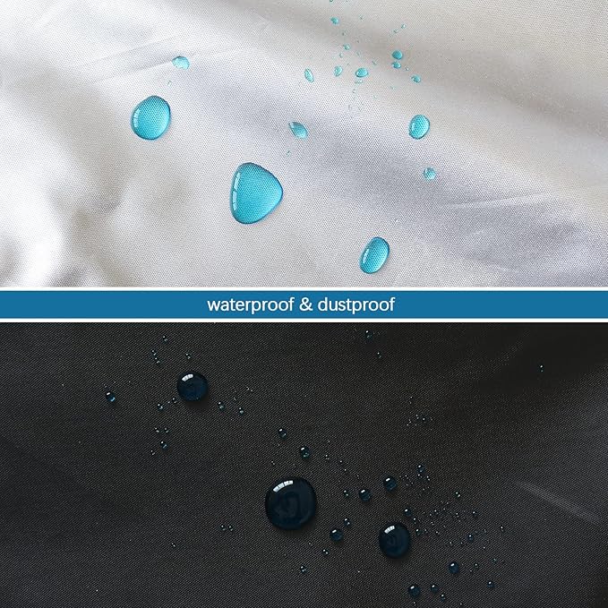Crib Mattress Bags for Moving, Waterproof Mattress Protector Crib Size Mattress Cover for Moving and Storage, Strong Zipper, Reusable Thick Moving Supplies & Moving Bags, Black
