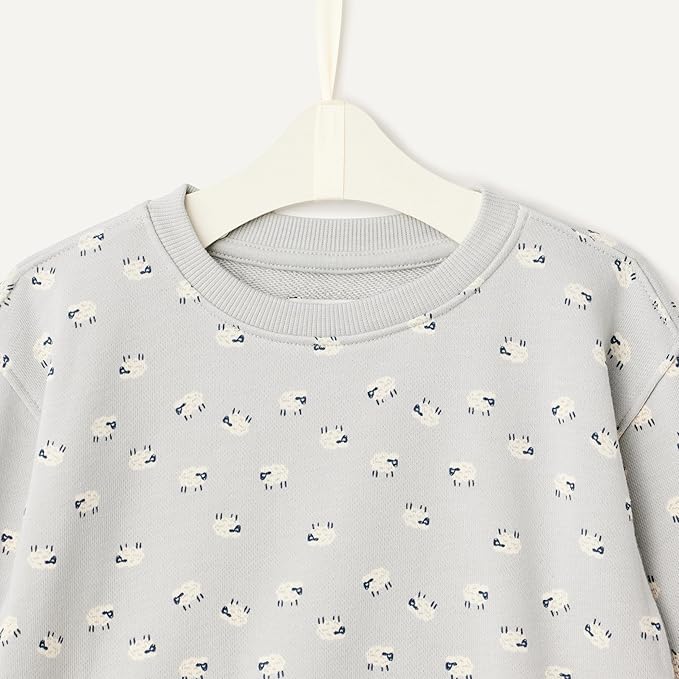Amazon Essentials x Sofia Grainge Toddlers and Baby Boys' Sweatshirt and Sweatpant Set