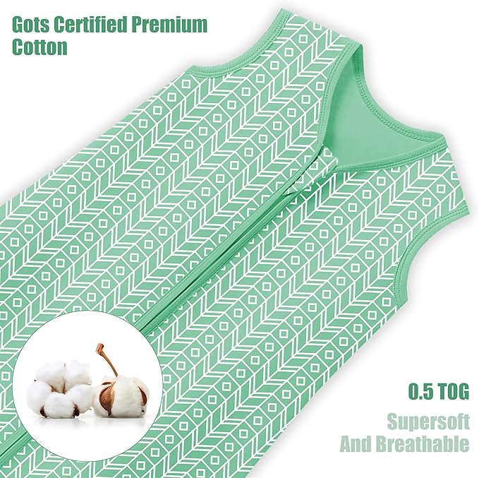 SWEET DOLPHIN Baby Sleep Sack - 100% Cotton