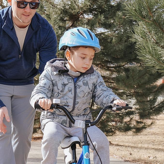 RoyalBaby Kids Helmet 0.47 lb Ultra-Lightweight & Adjustable for Ages 5-13 Years, Ideal for Cycling, Scooter, Balance Bike & More Sports, 4 Vibrant Colors Available