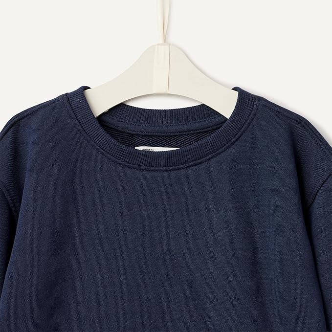 Amazon Essentials x Sofia Grainge Toddlers and Baby Boys' Sweatshirt and Sweatpant Set