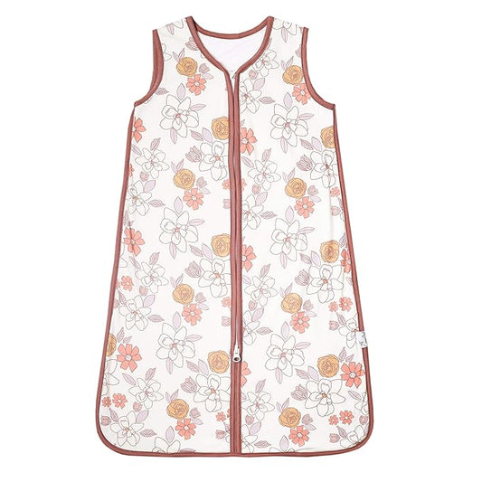 Copper Pearl Sleep Sack: Warm and Cozy Baby Bag in a Variety of Trendy Designs, Safe Alternative to Blankets, Sleeveless Baby Sleep Sack Swaddle Sizes Newborn to 24 Months - Ferra