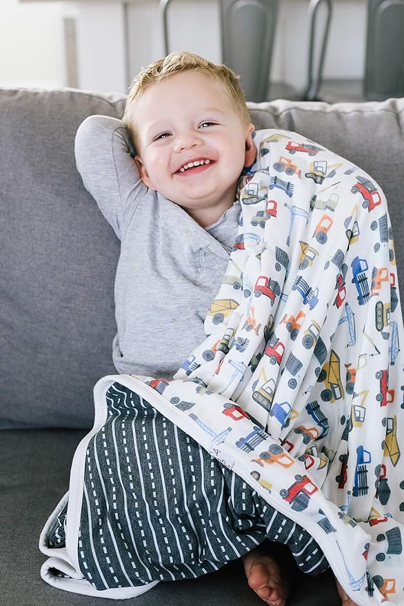Copper Pearl Three-Layer Quilt: Soft Quilts for Boys & Girls | Breathable, Cozy Toddler Blanket | Baby Quilt for Newborns | 46x46 Premium Polyester/Rayon | Diesel