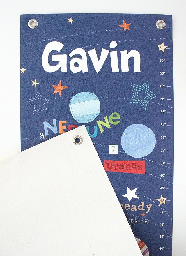 Personalized Growth Chart for Kids, Outer Space - I See Me!