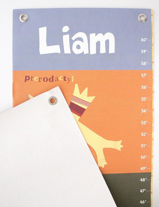 Personalized Growth Chart for Kids, Dinosaur - I See Me!